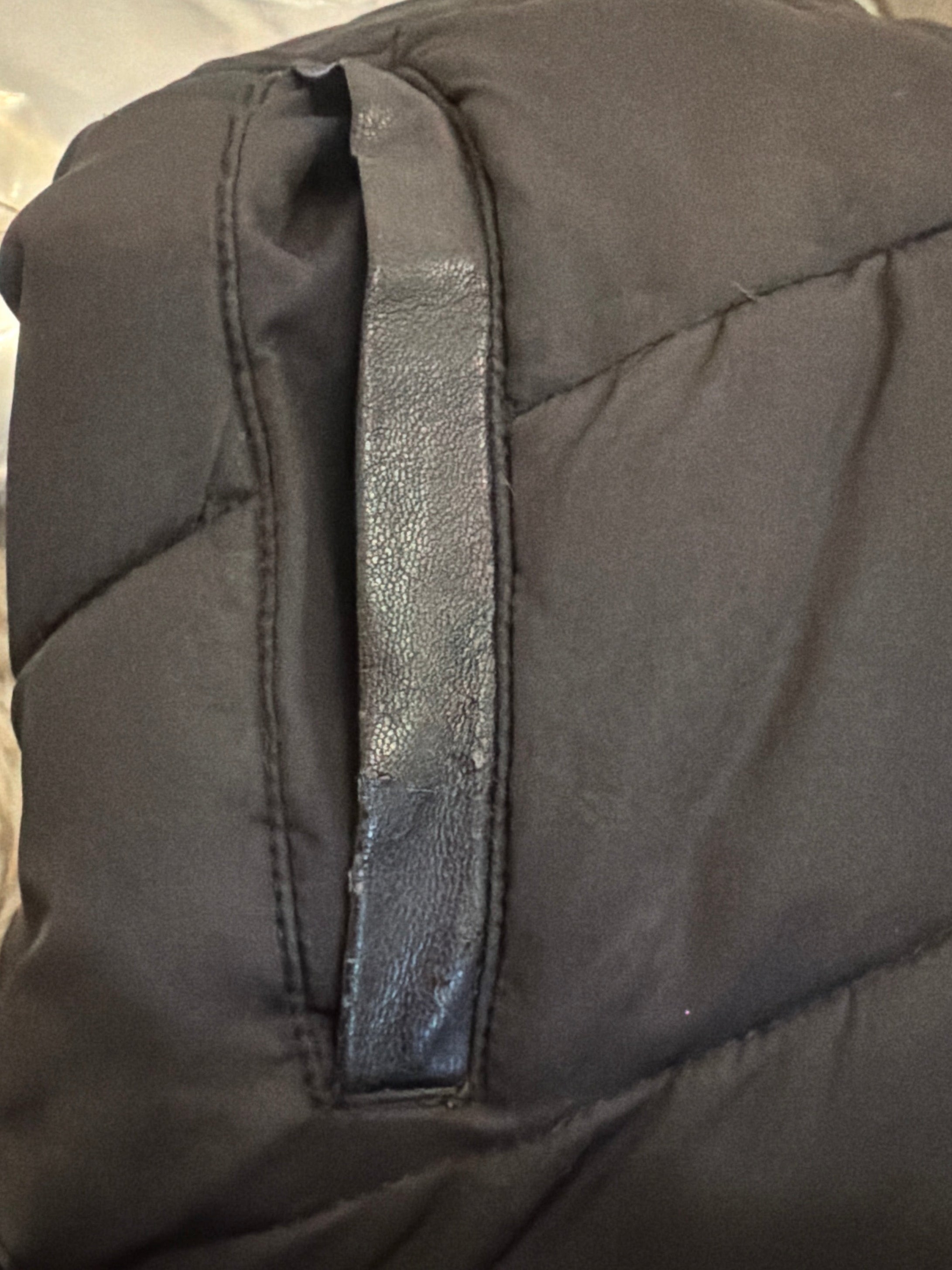 Portmans | Zip Puffer Coat | Black | Size 8