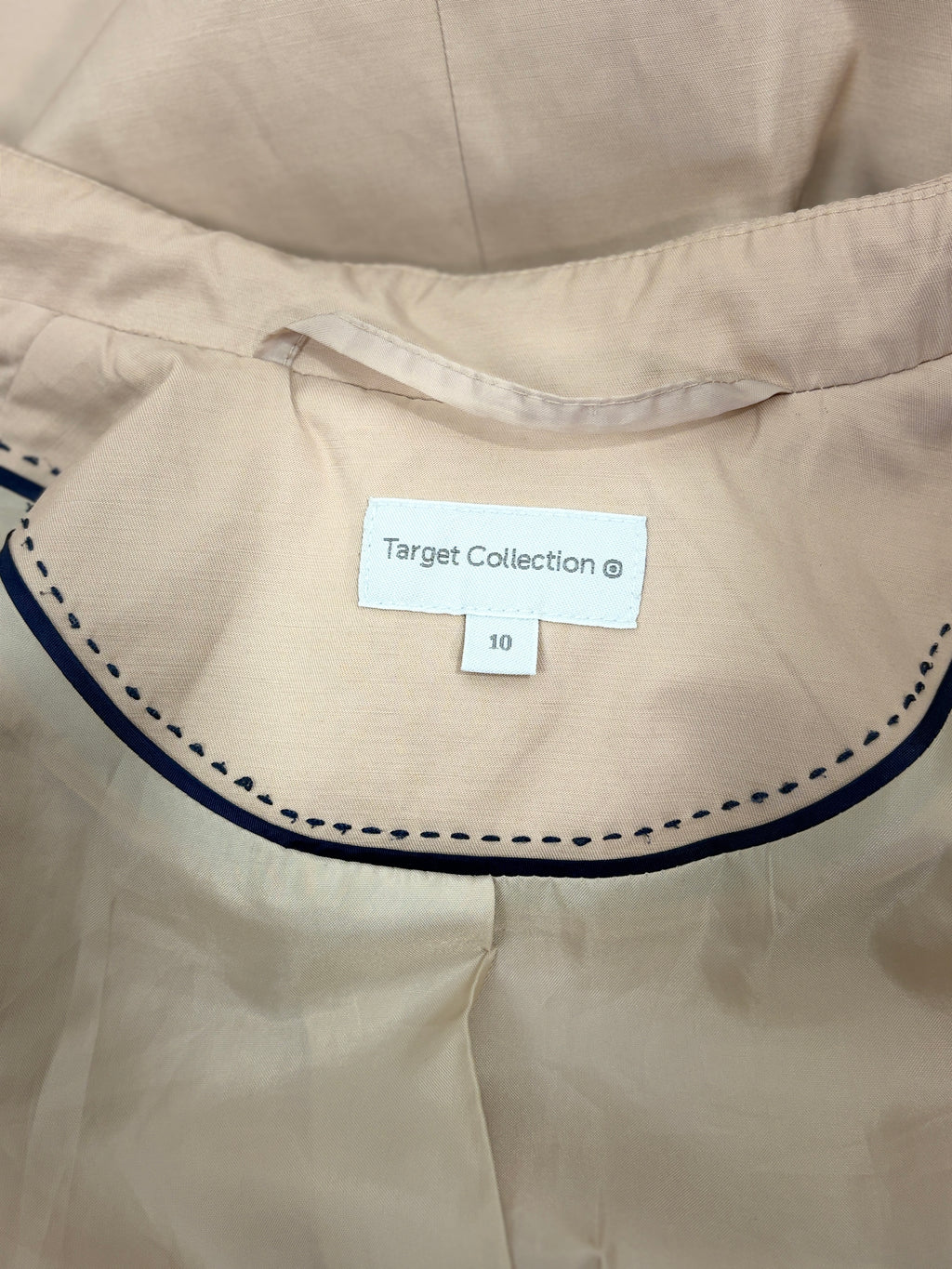 Target Beige Trench Coat - Size 10
