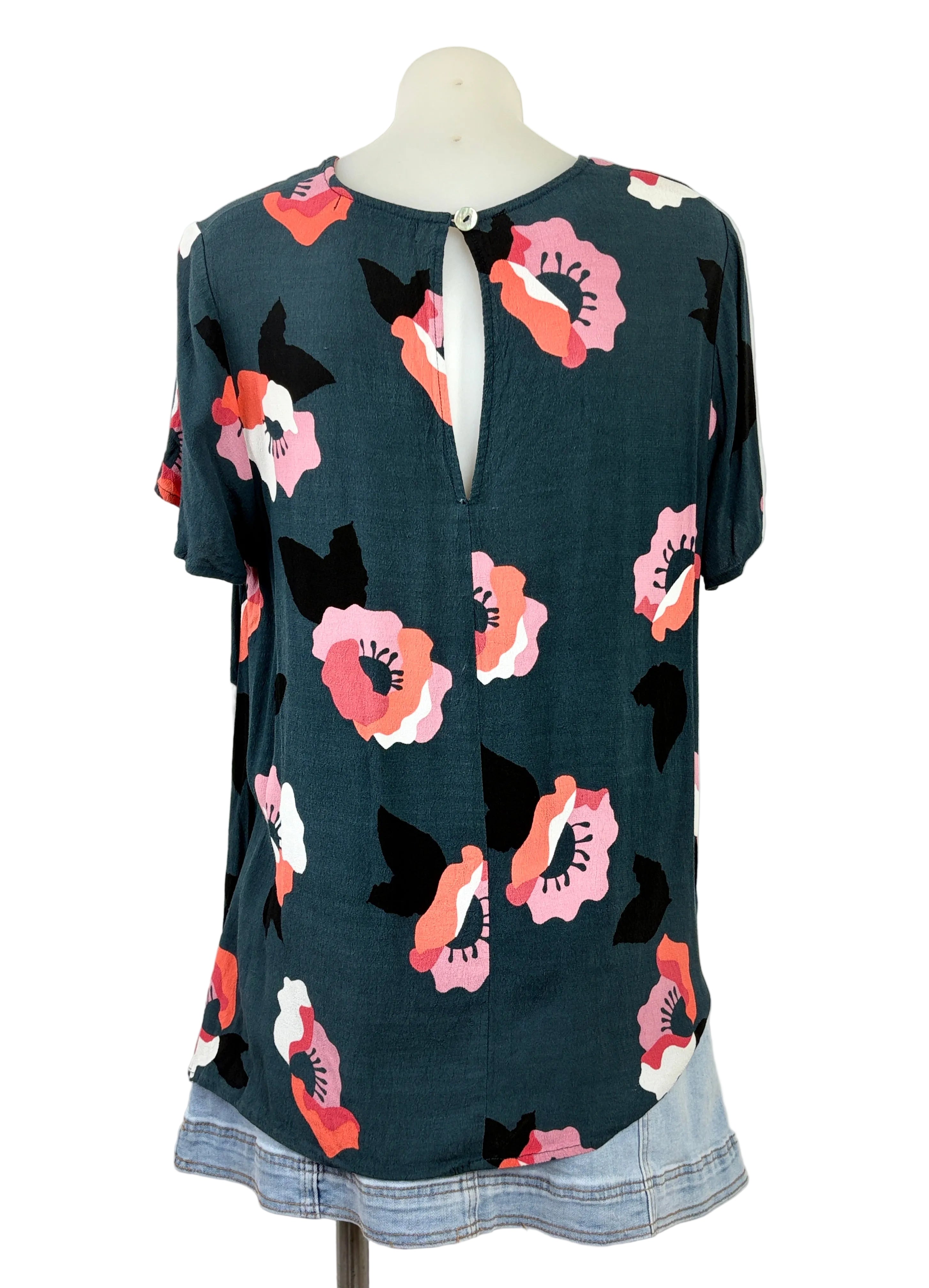 Mister Zimi Bold Floral Tee - Size 10