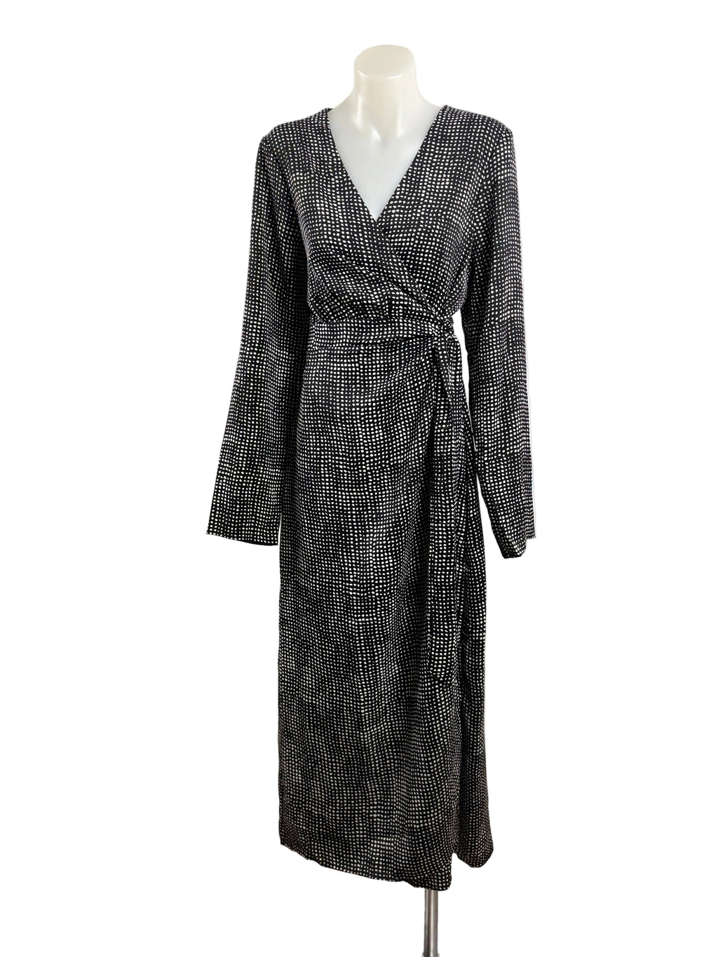 Atmos & Here | Sabine Wrap Midi Dress | BNWT | Size 14
