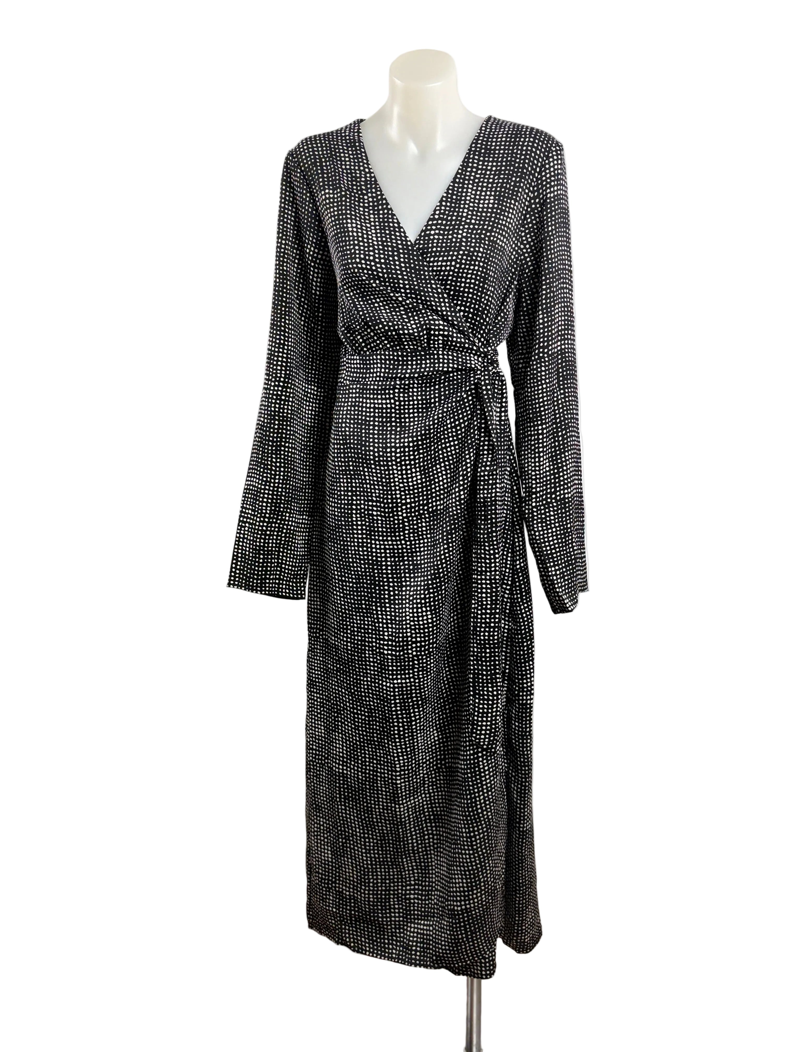 Atmos & Here | Sabine Wrap Midi Dress | BNWT | Size 14