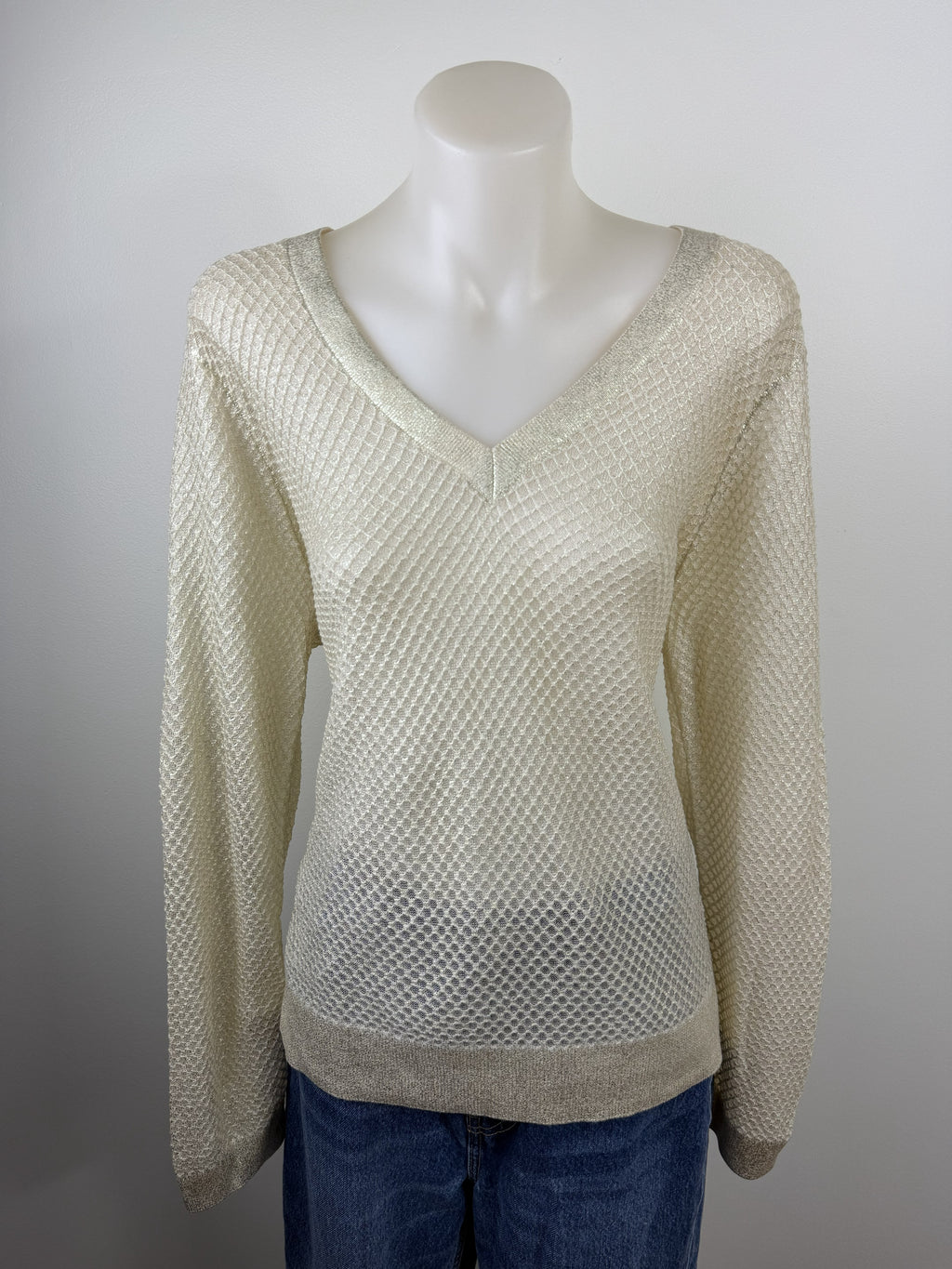 Marcs Brightside Gold Foil Top