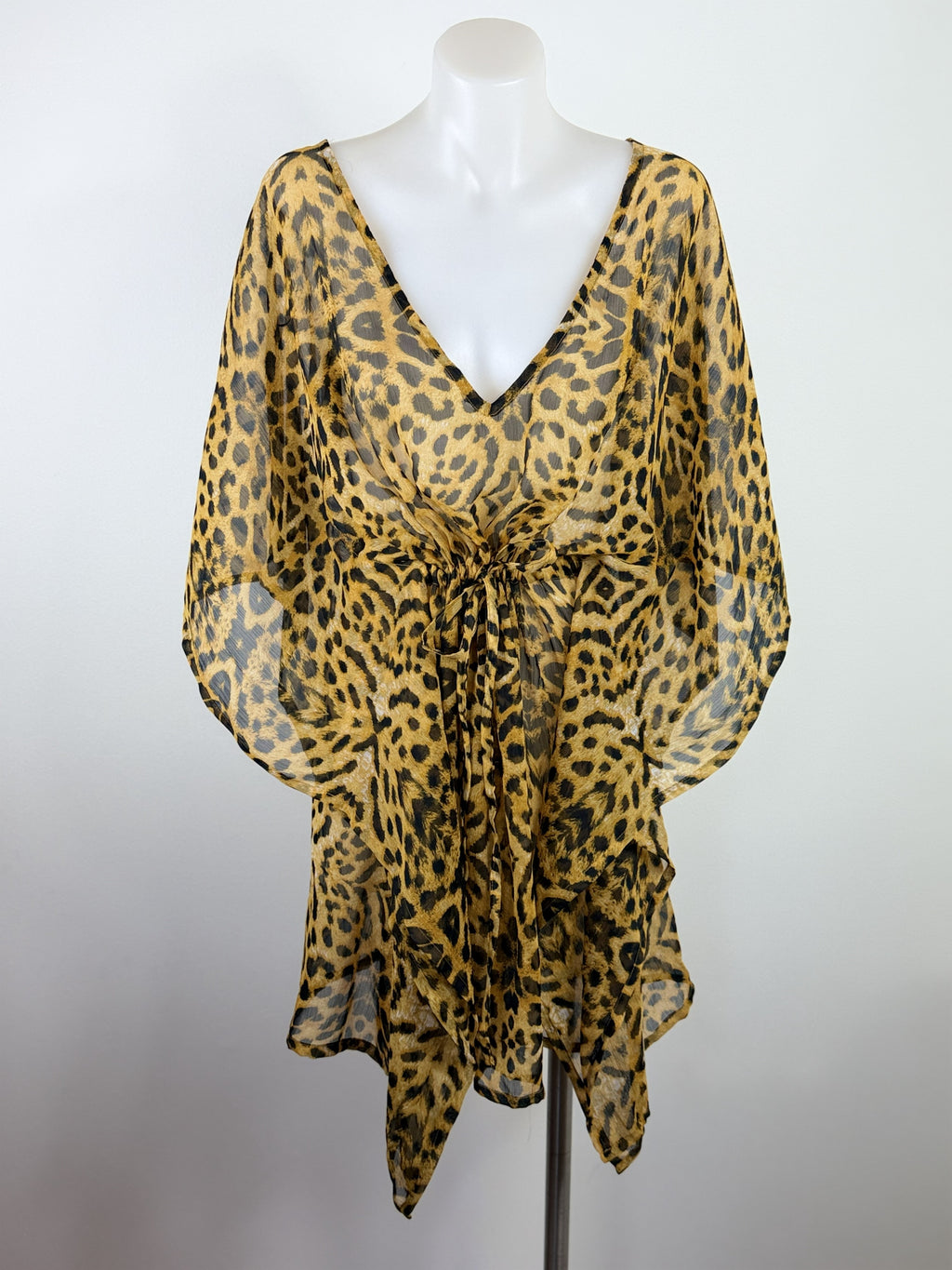 Ishka Leopard Print Kaftan — Brand New With Tags