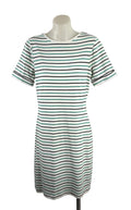 Seed Green & Navy Striped Dress BNWOT