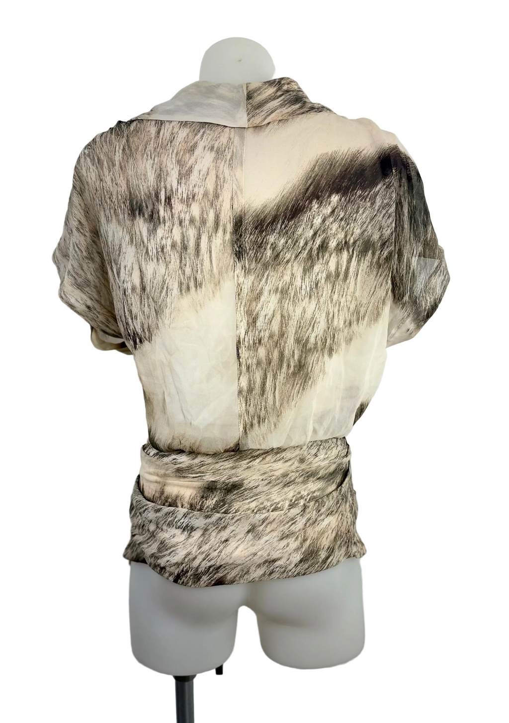 Camilla and Marc Pure Silk Twilight Fleece Print Top