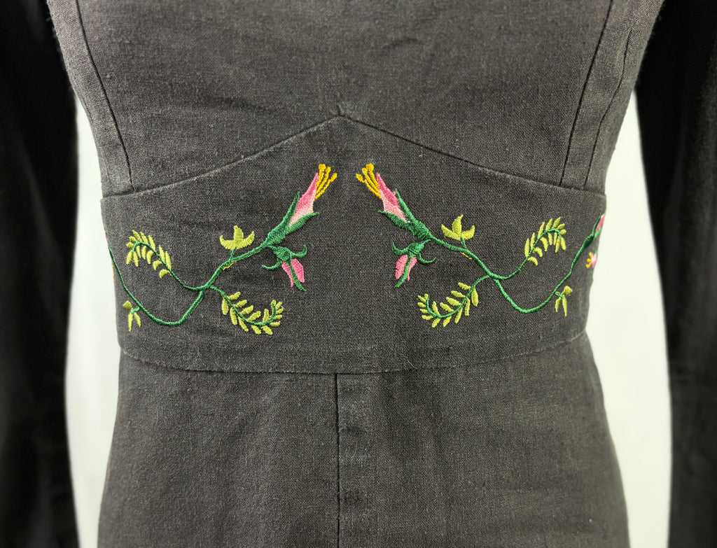 Thumbelene Embroidered Bell Sleeve Mini Dress – view 2 of 5