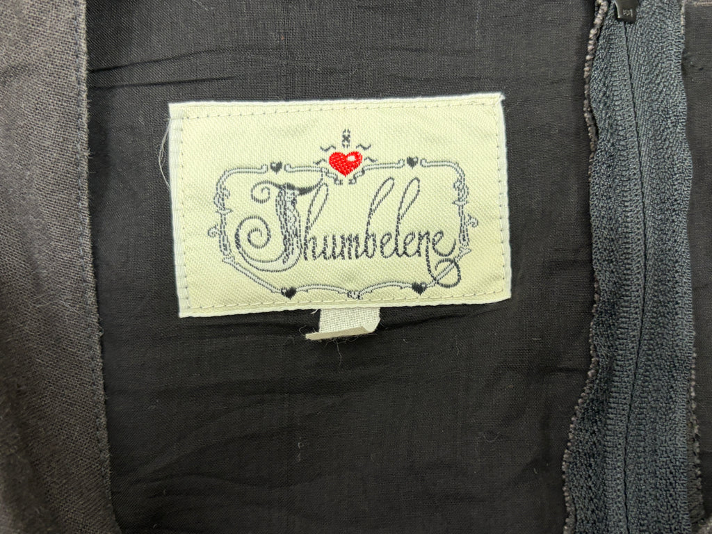 Thumbelene Embroidered Bell Sleeve Mini Dress – view 5 of 5