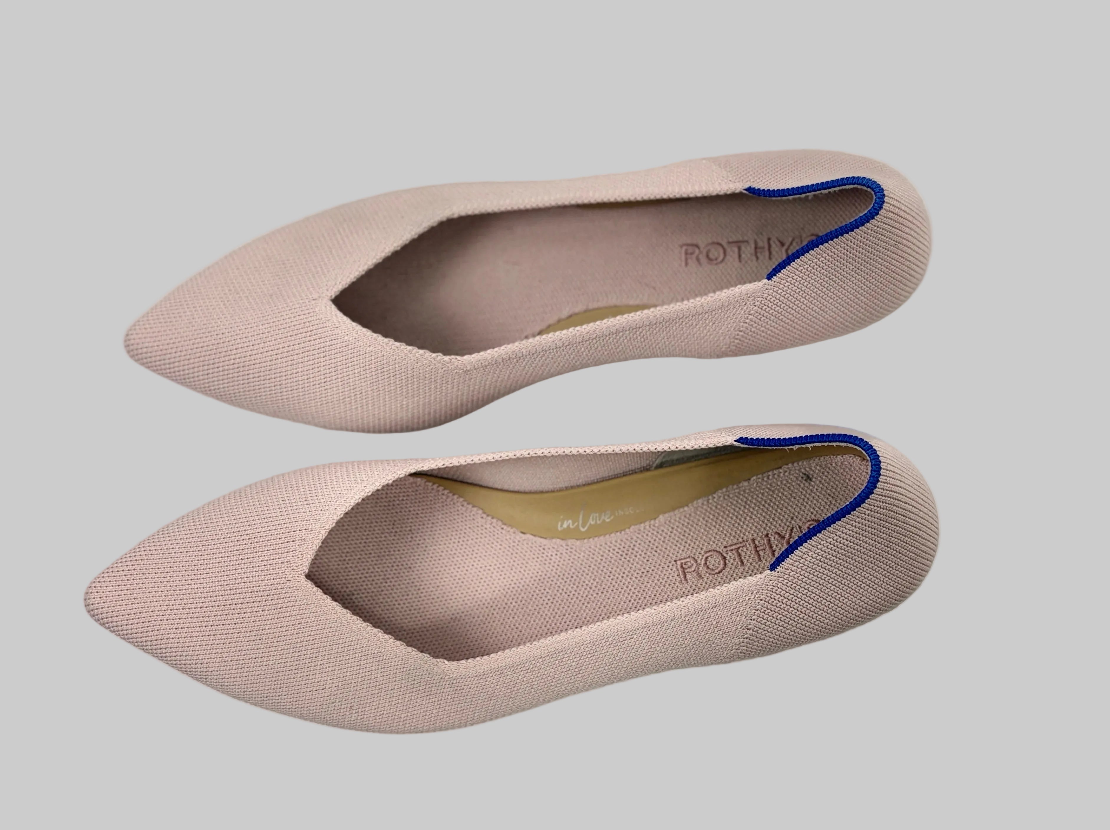 Rothy's The Point 2 in Blush Pink