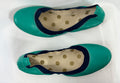 Boden Hettie Flexi Ballerinas — Wild Meadow & Navy (New/Unworn) | Size 41