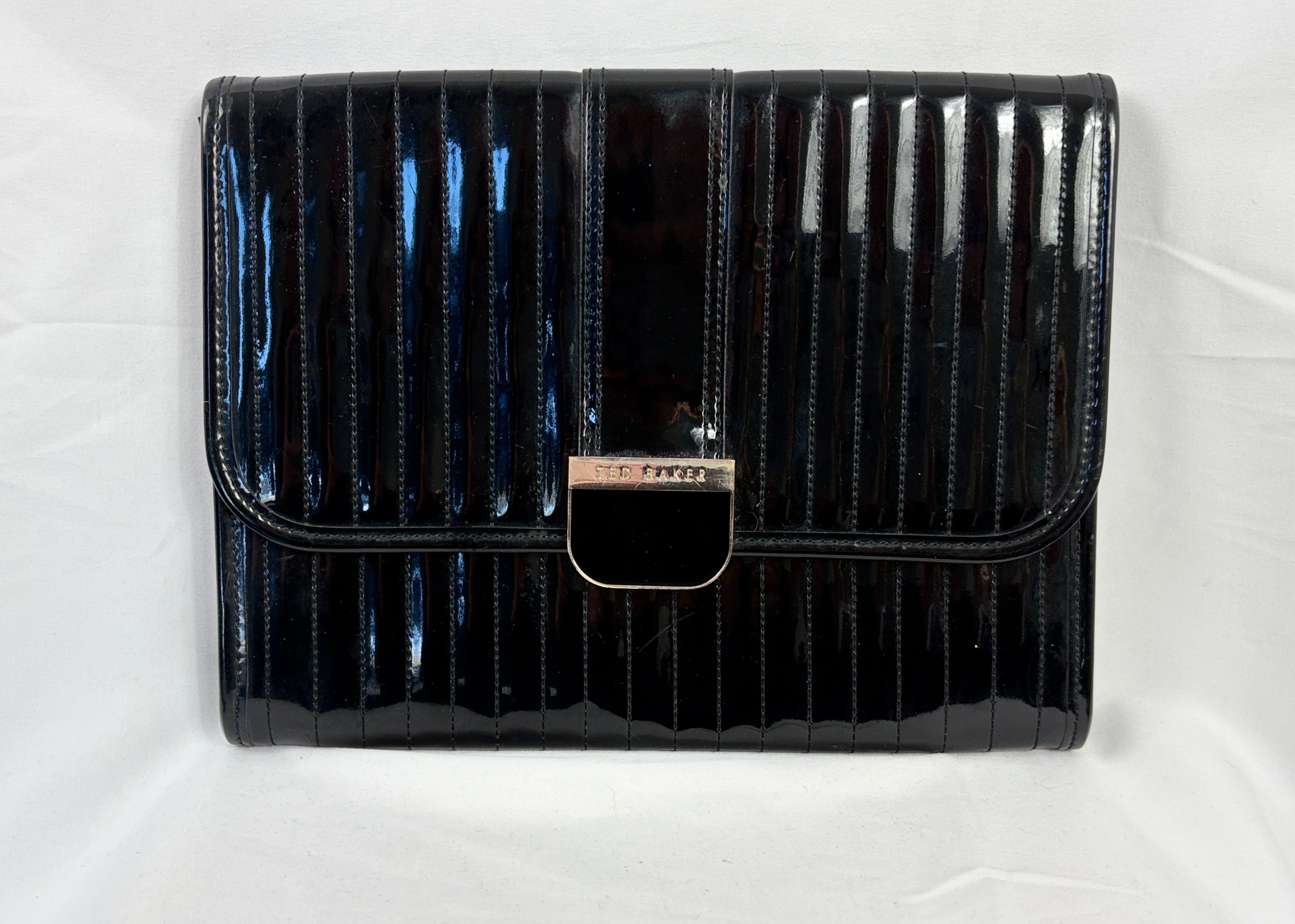 Ted Baker Folio Clutch With French Bulldog Lining