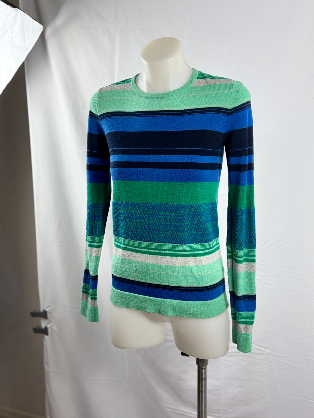 Marcs Blue & Green Knit Top