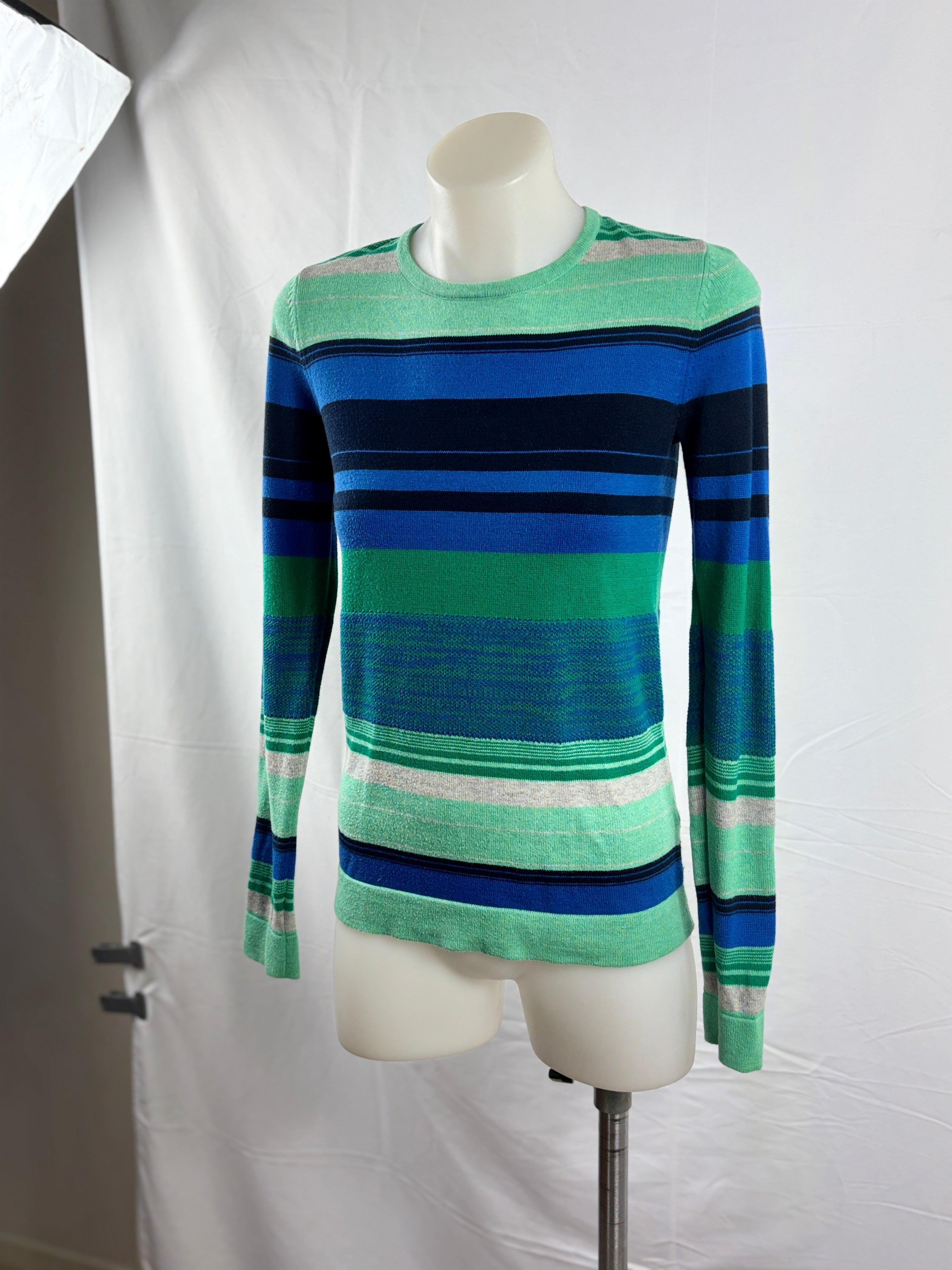 Marcs Blue & Green Knit Top