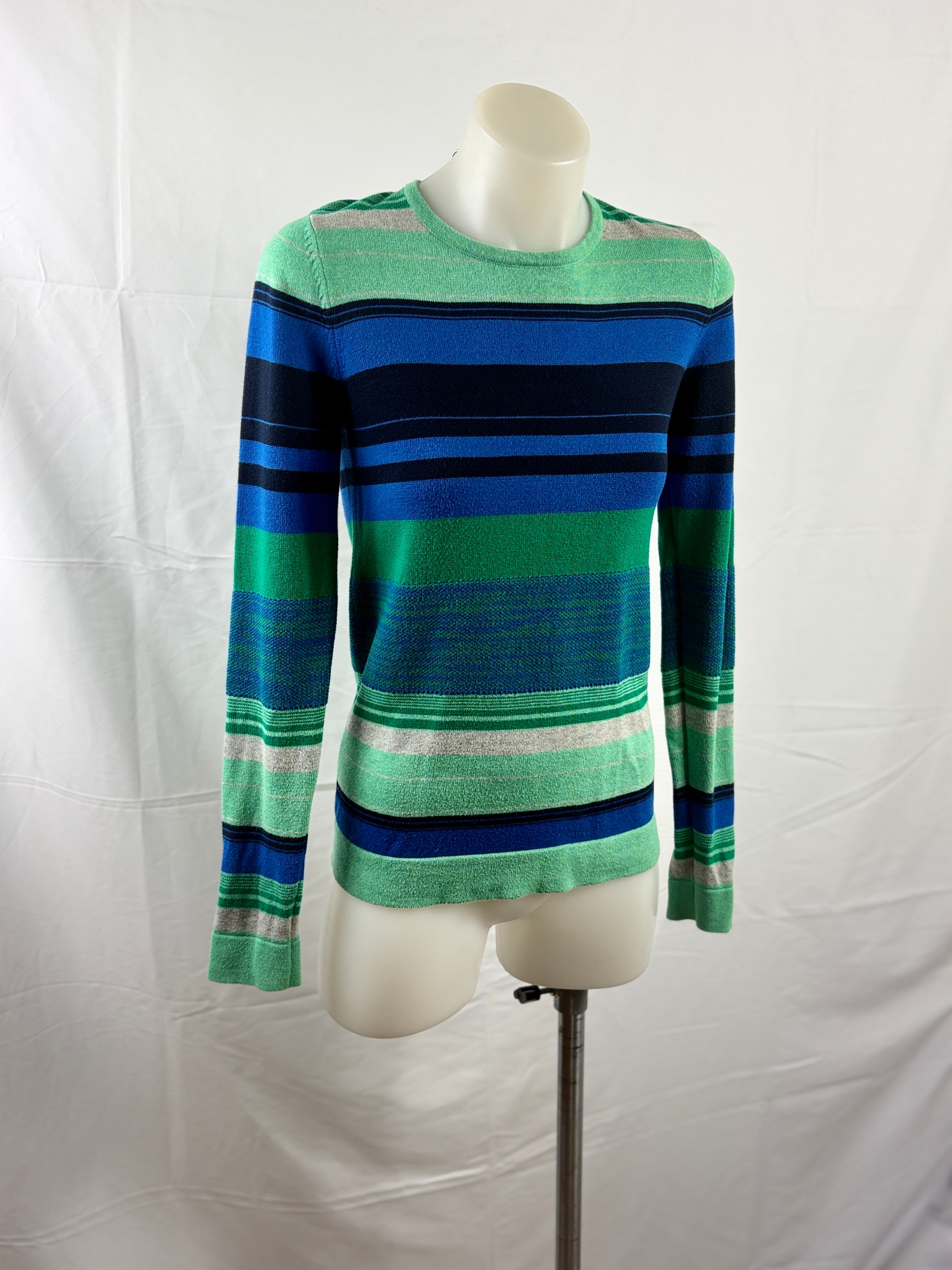 Marcs Blue & Green Knit Top