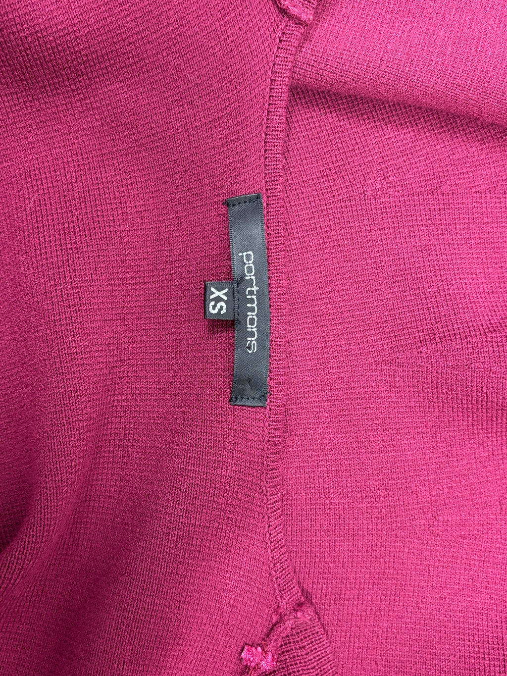 Portmans Wrap Jacket in Wine | XS