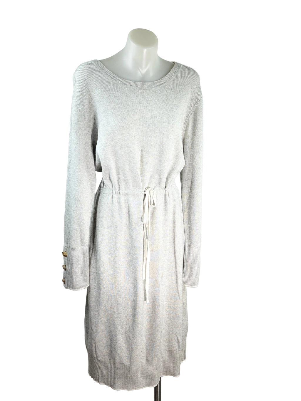 Elka Collective | Drawstring Waist Knit Dress | Size 14