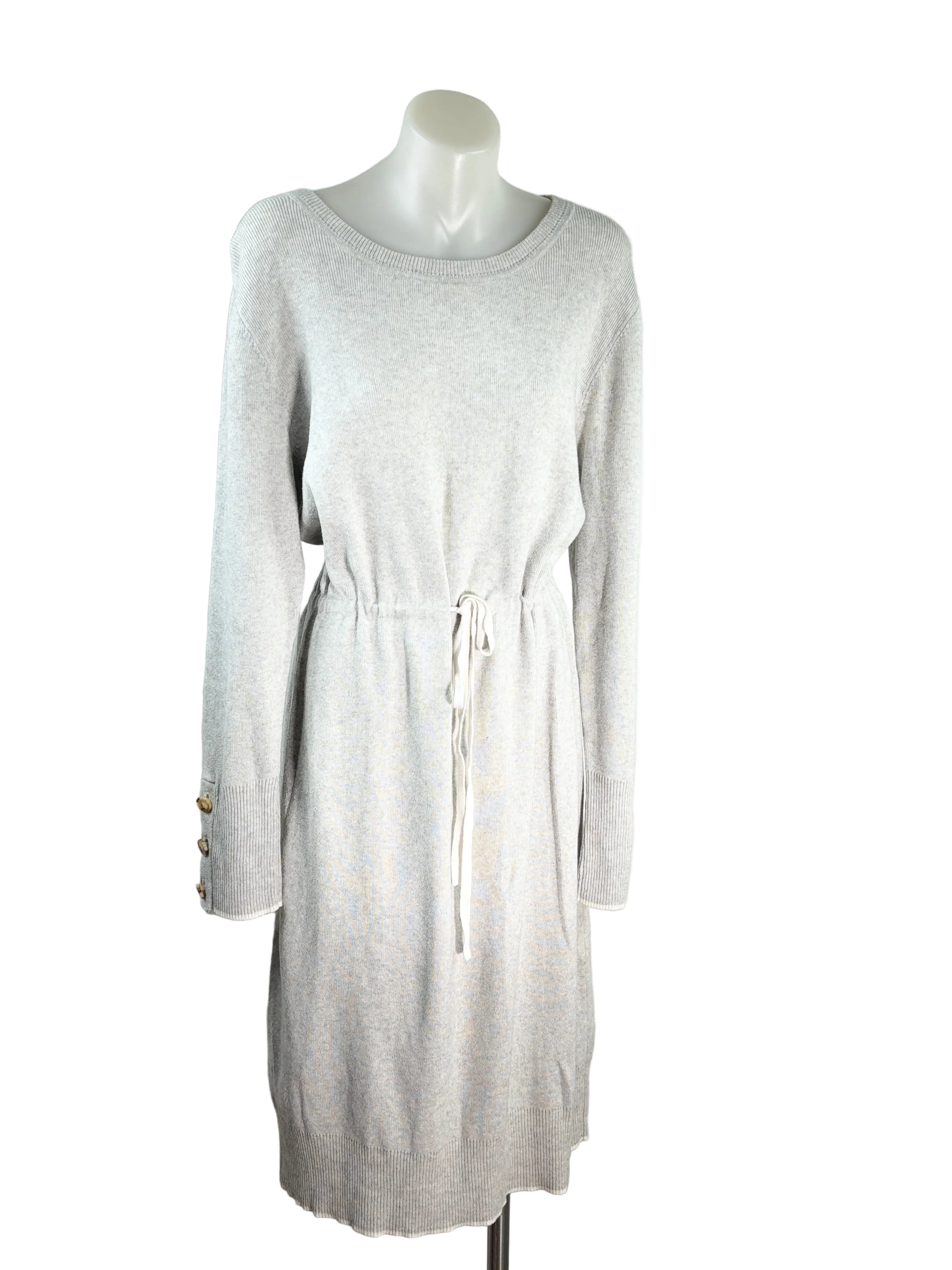 Elka Collective | Drawstring Waist Knit Dress | Size 14