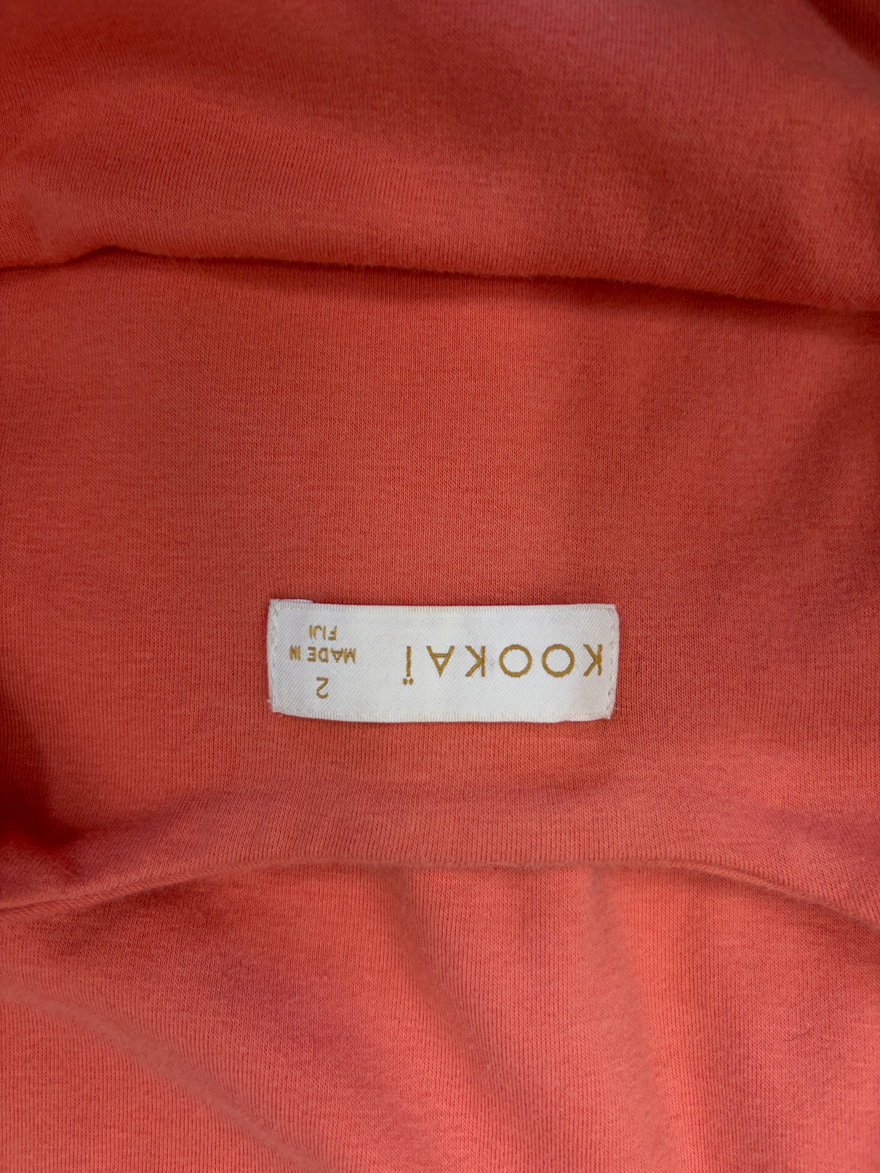 Kookai | Coral Bodycon Mini Dress | Size 10