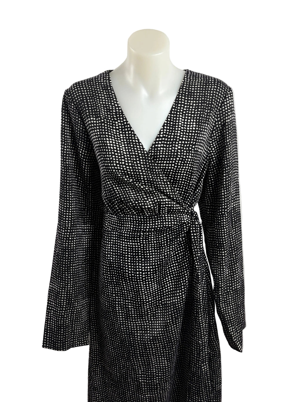 Atmos & Here | Sabine Wrap Midi Dress | BNWT | Size 14