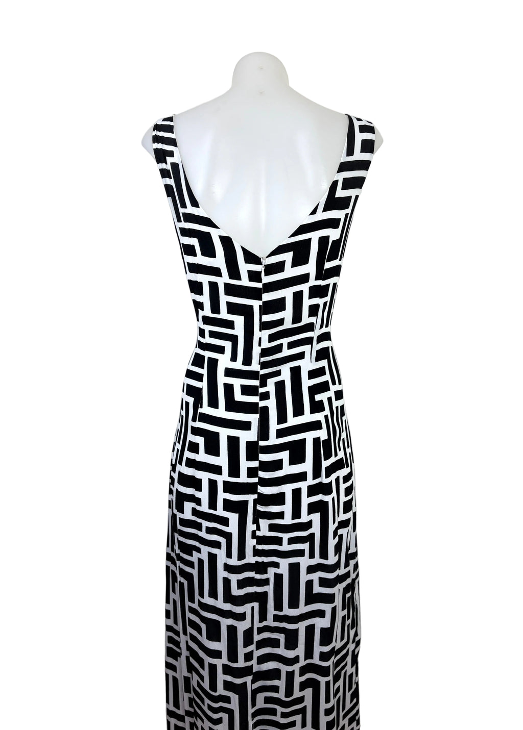 Jorge Geometric Print V-Neck Maxi Dress – view 2 of 5