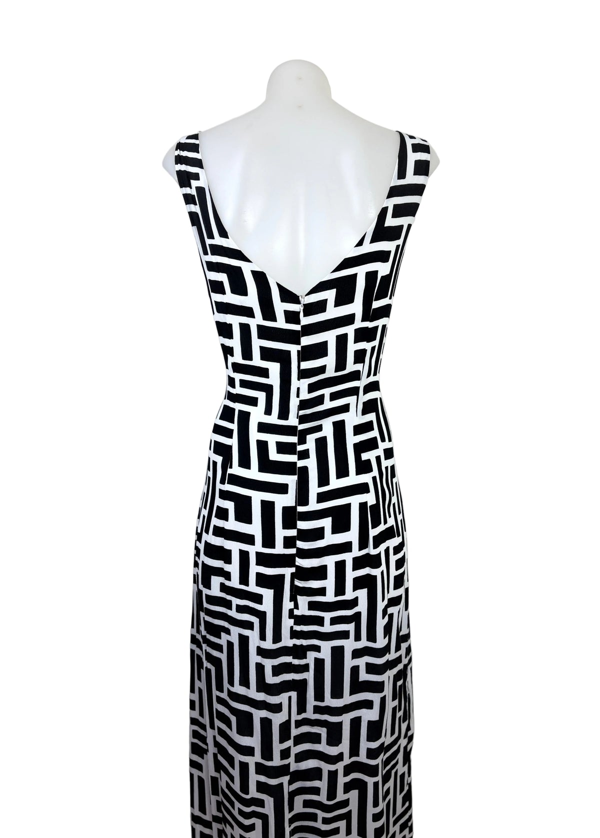 Jorge Geometric Print V-Neck Maxi Dress – view 2 of 5