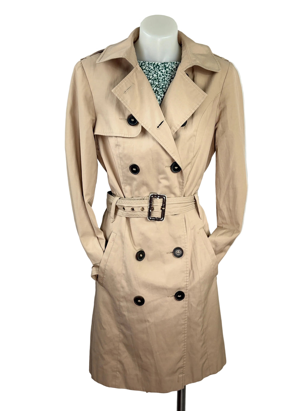 Target Beige Trench Coat - Size 10
