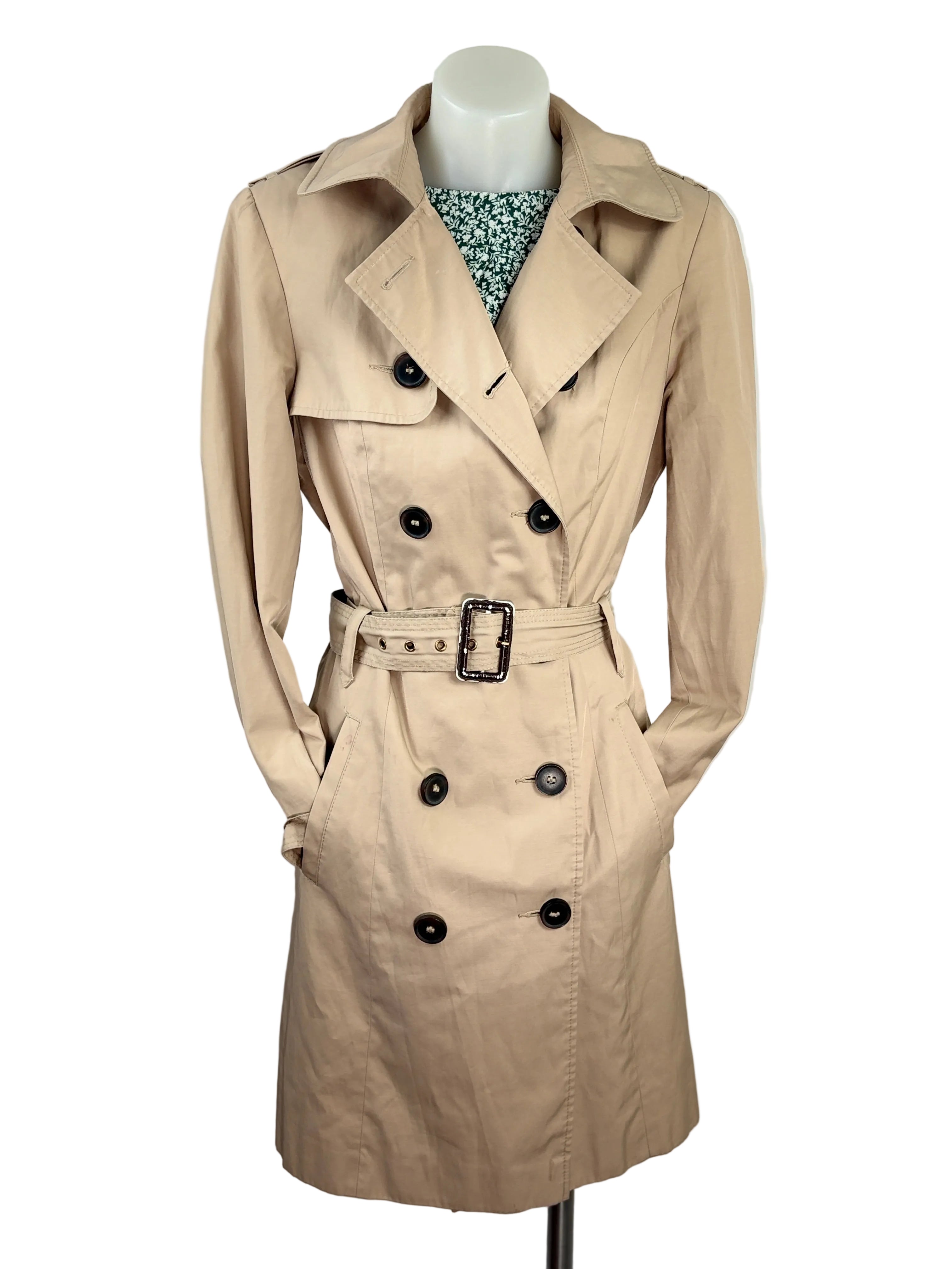 Target Beige Trench Coat - Size 10
