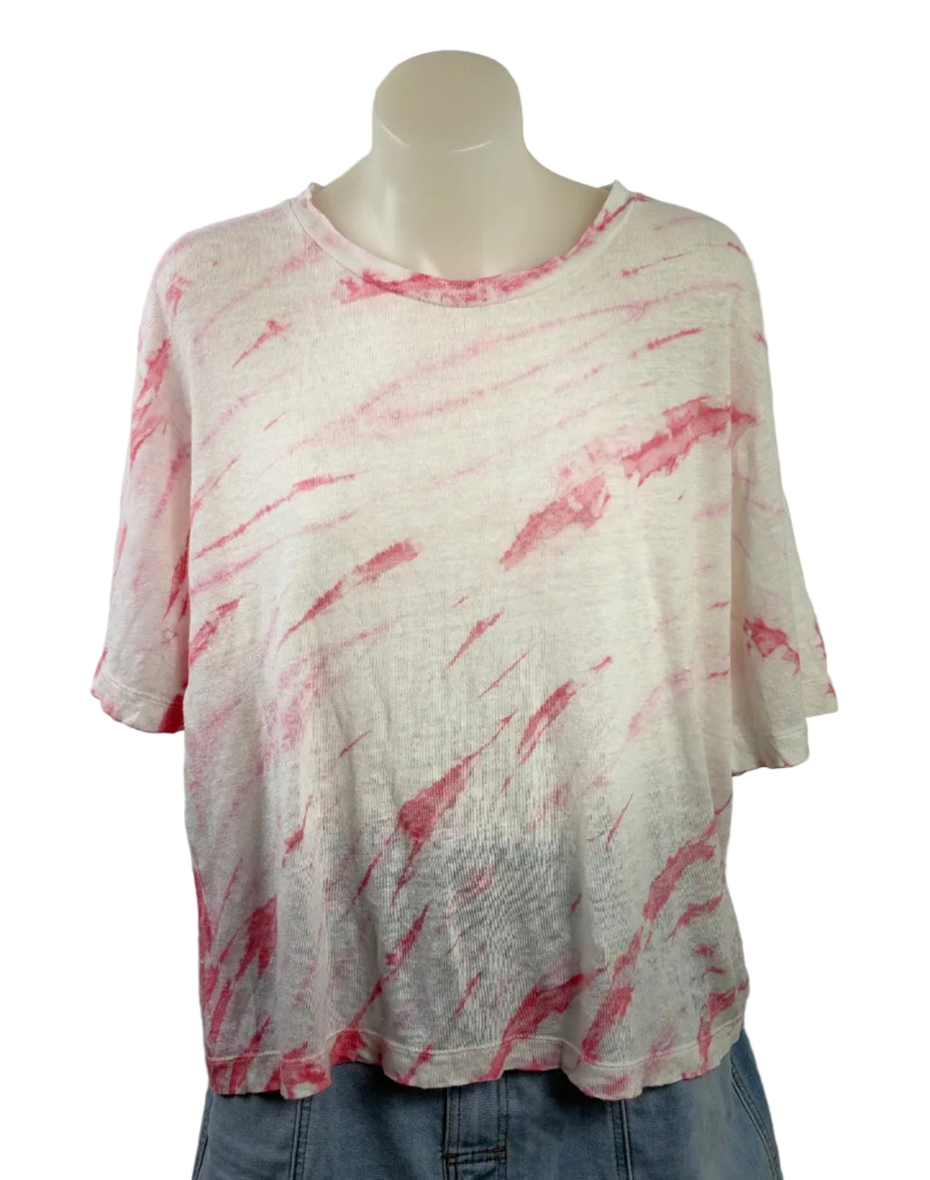 Seed Pink Tie Dye T-shirt - Size XS