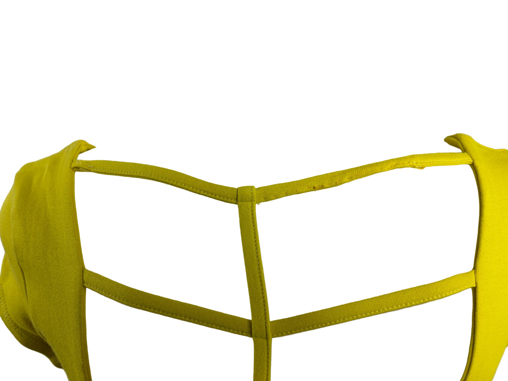 Kookai | Ladder Cutout Bodycon Dress | Chartreuse Yellow (AU 8)