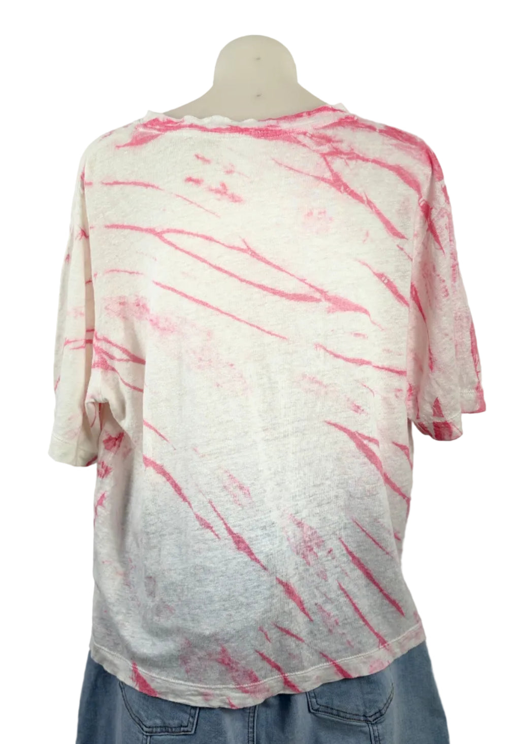Seed Pink Tie Dye T-shirt - Size XS