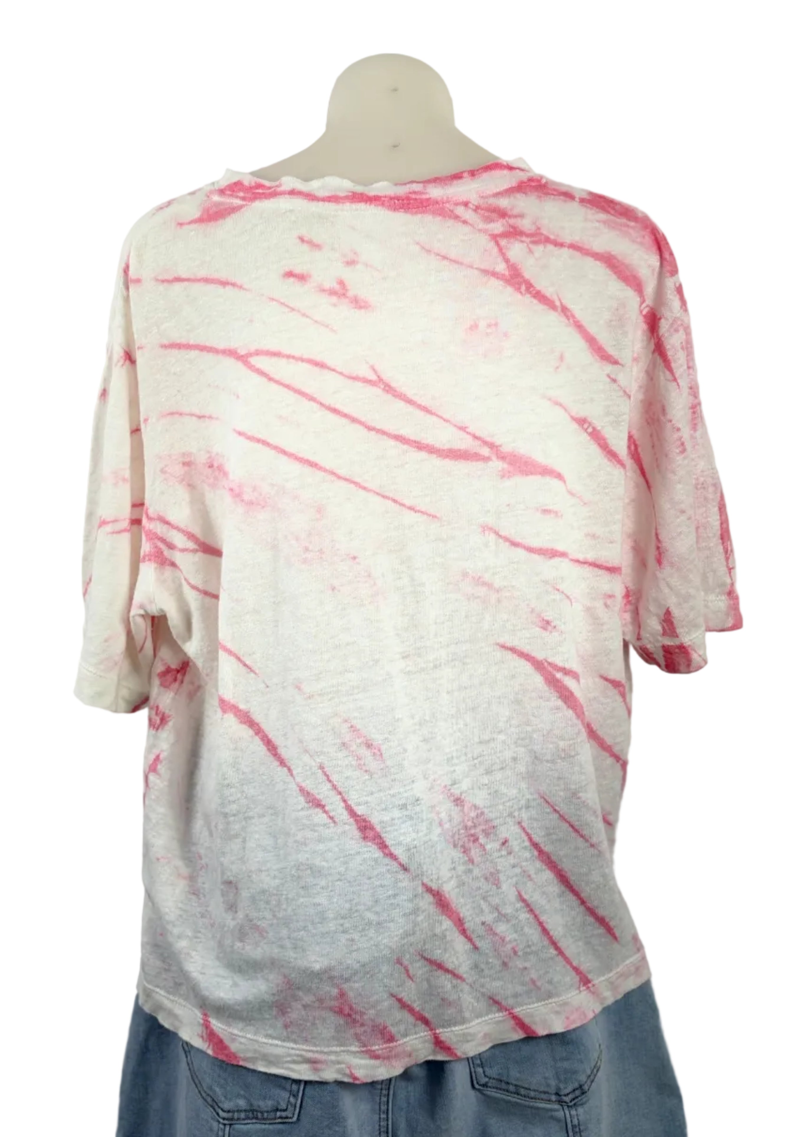 Seed Pink Tie Dye T-shirt - Size XS