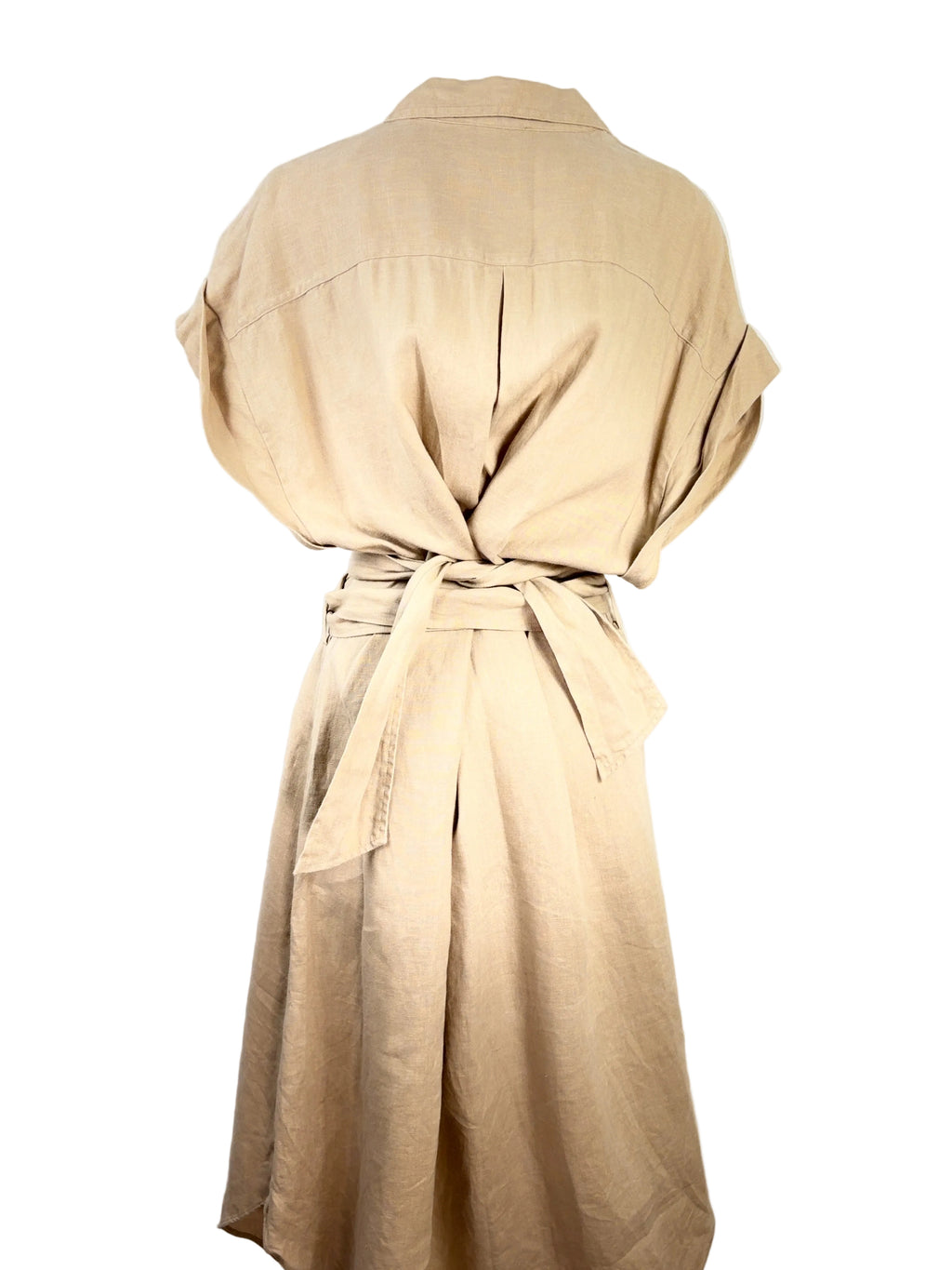 Witchery Linen Utility Style Dress - Size 16