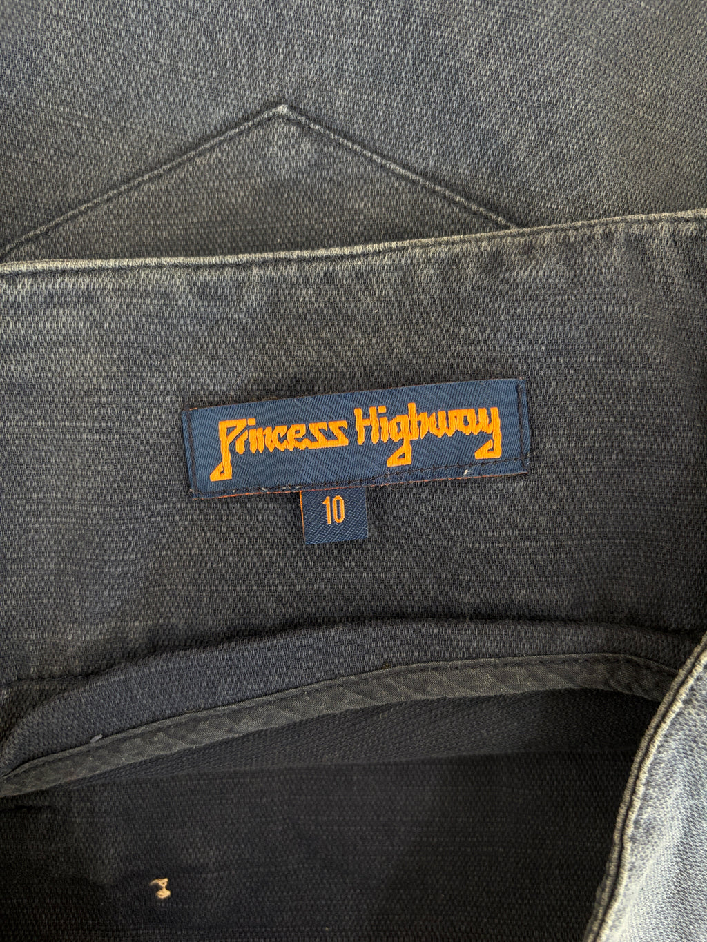 Princess Highway Sailor Button High-Waisted Denim Shorts – view 5 of 5