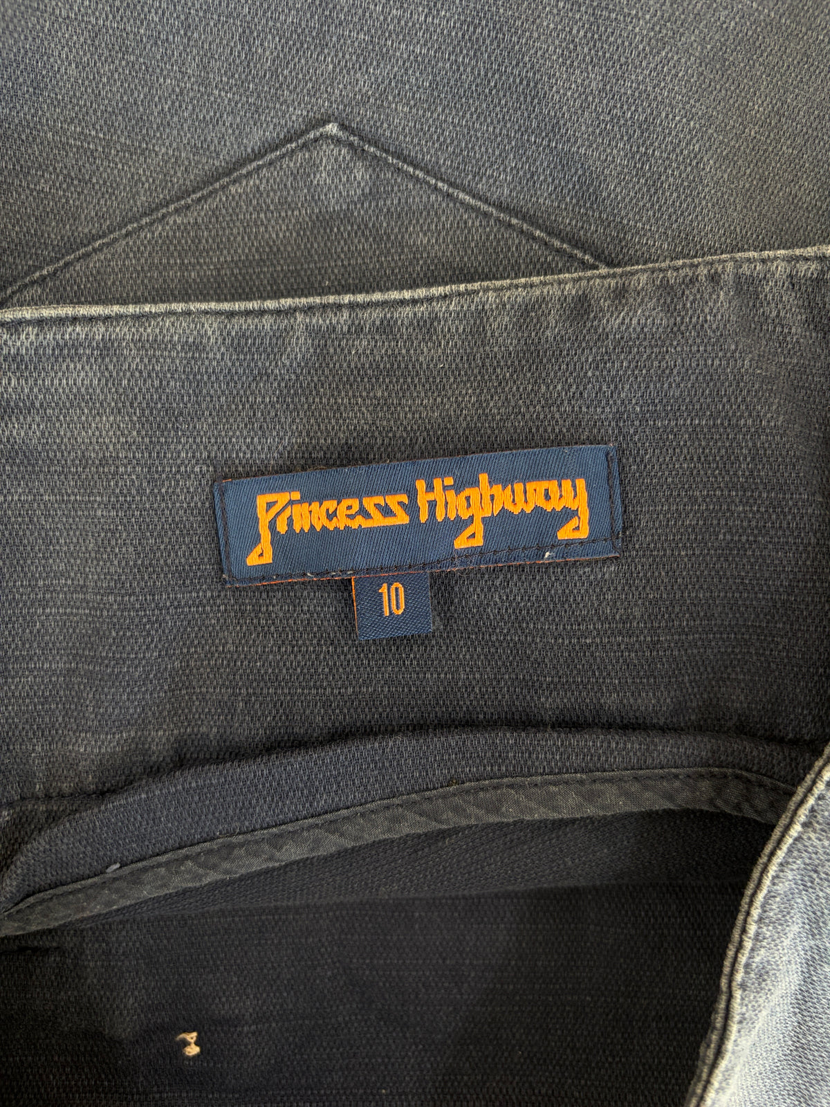 Princess Highway Sailor Button High-Waisted Denim Shorts – view 5 of 5