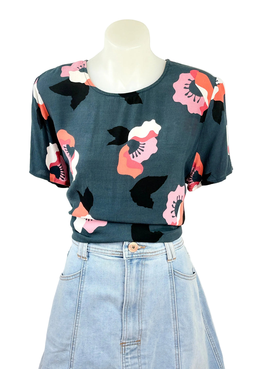 Mister Zimi Bold Floral Tee - Size 10