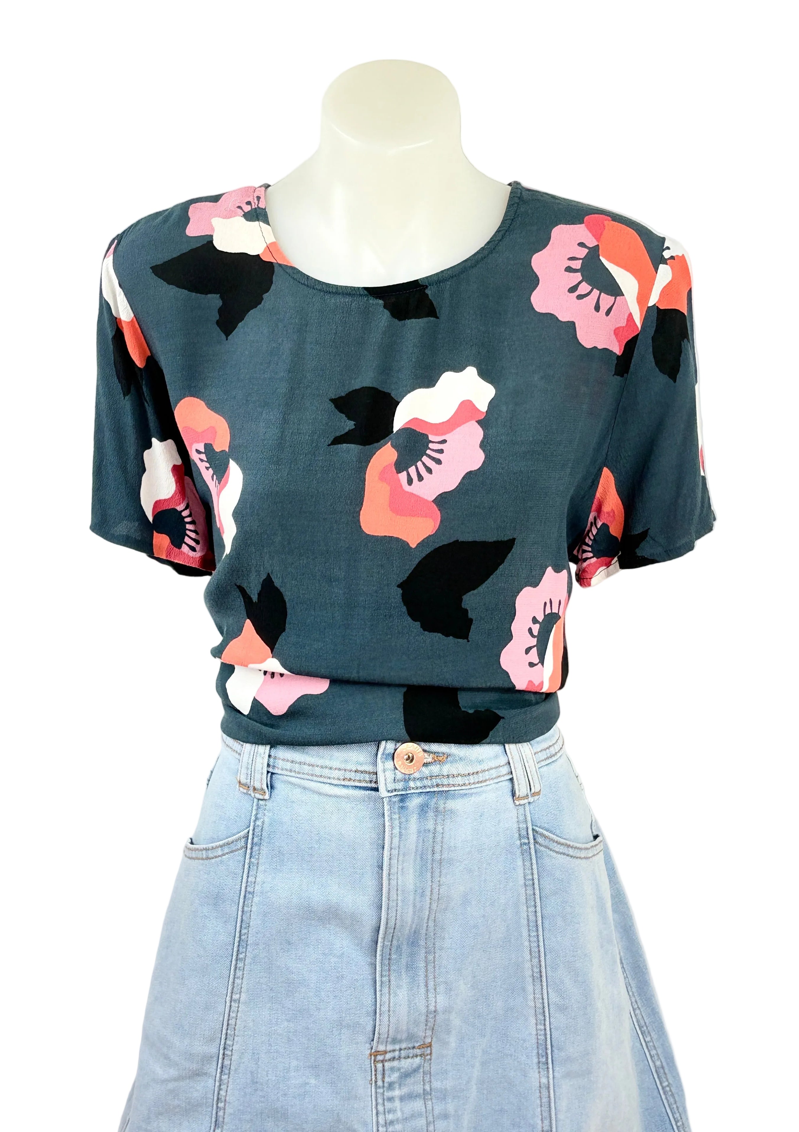 Mister Zimi Bold Floral Tee - Size 10
