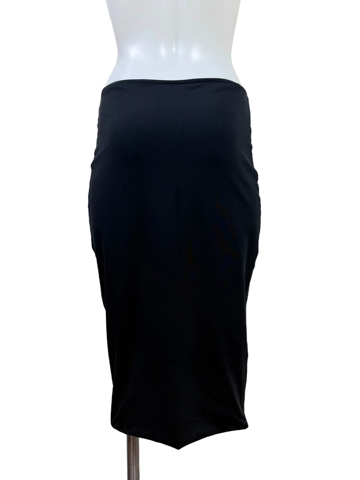 Kookai Stretch Jersey Pencil Skirt in black – view 3 of 4