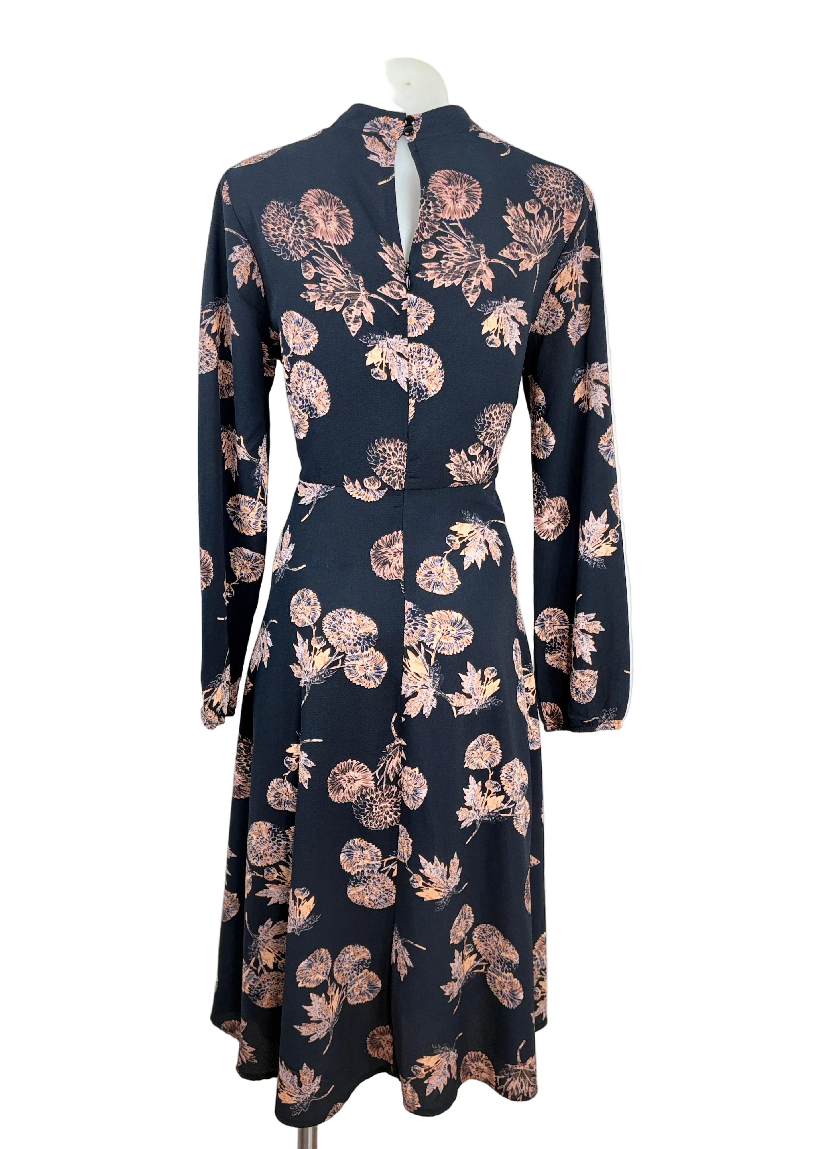 Caroline Morgan | Floral Midi Dress | Size 8