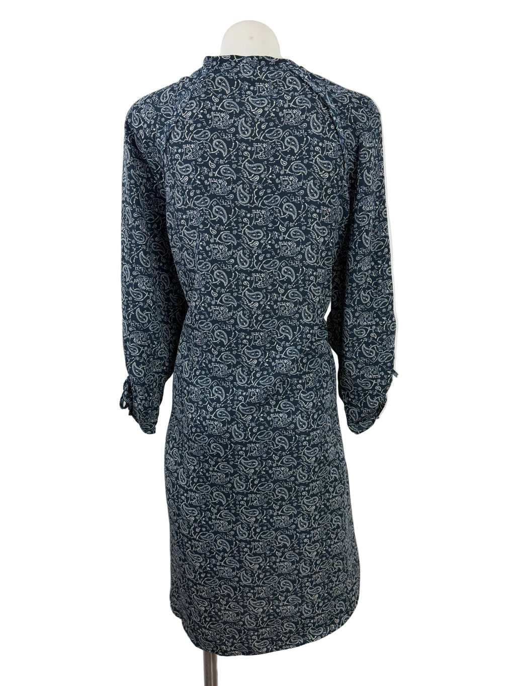 Lee Cooper | Paisley Print Shift Dress | Navy | Size 12