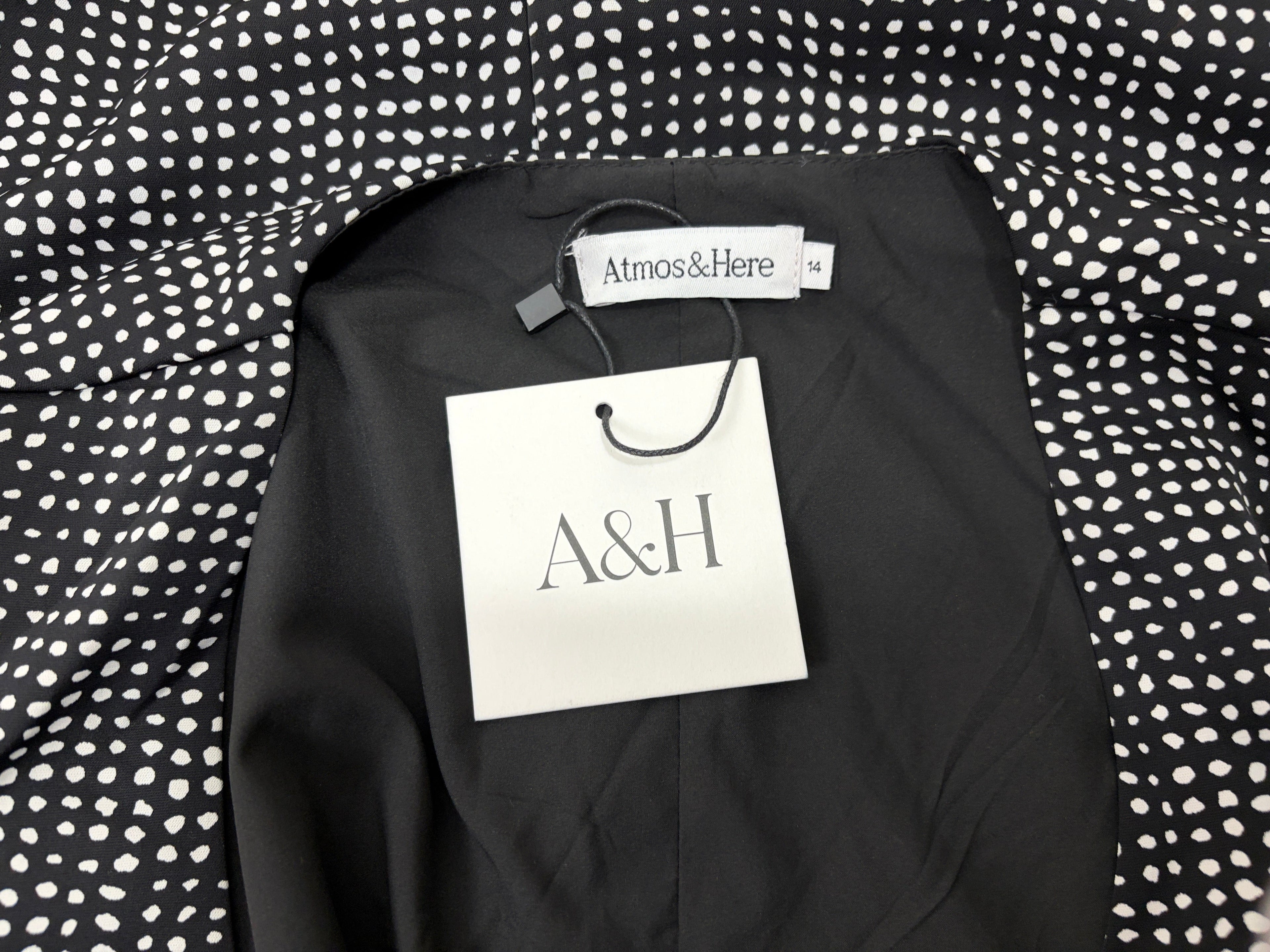 Atmos & Here | Sabine Wrap Midi Dress | BNWT | Size 14