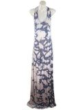 Forever New | Tie-Dye Racerback Maxi Dress | Grey & Blush | Size 6