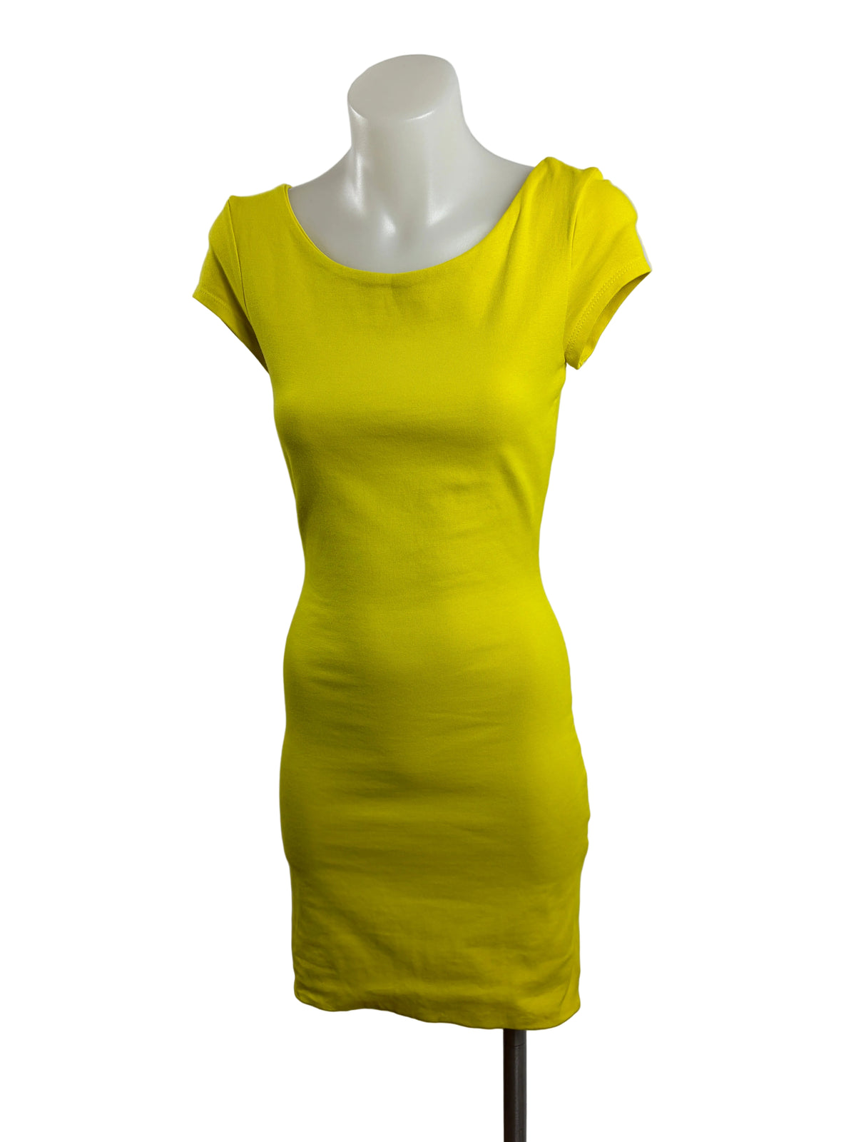 Kookai | Ladder Cutout Bodycon Dress | Chartreuse Yellow (AU 8)