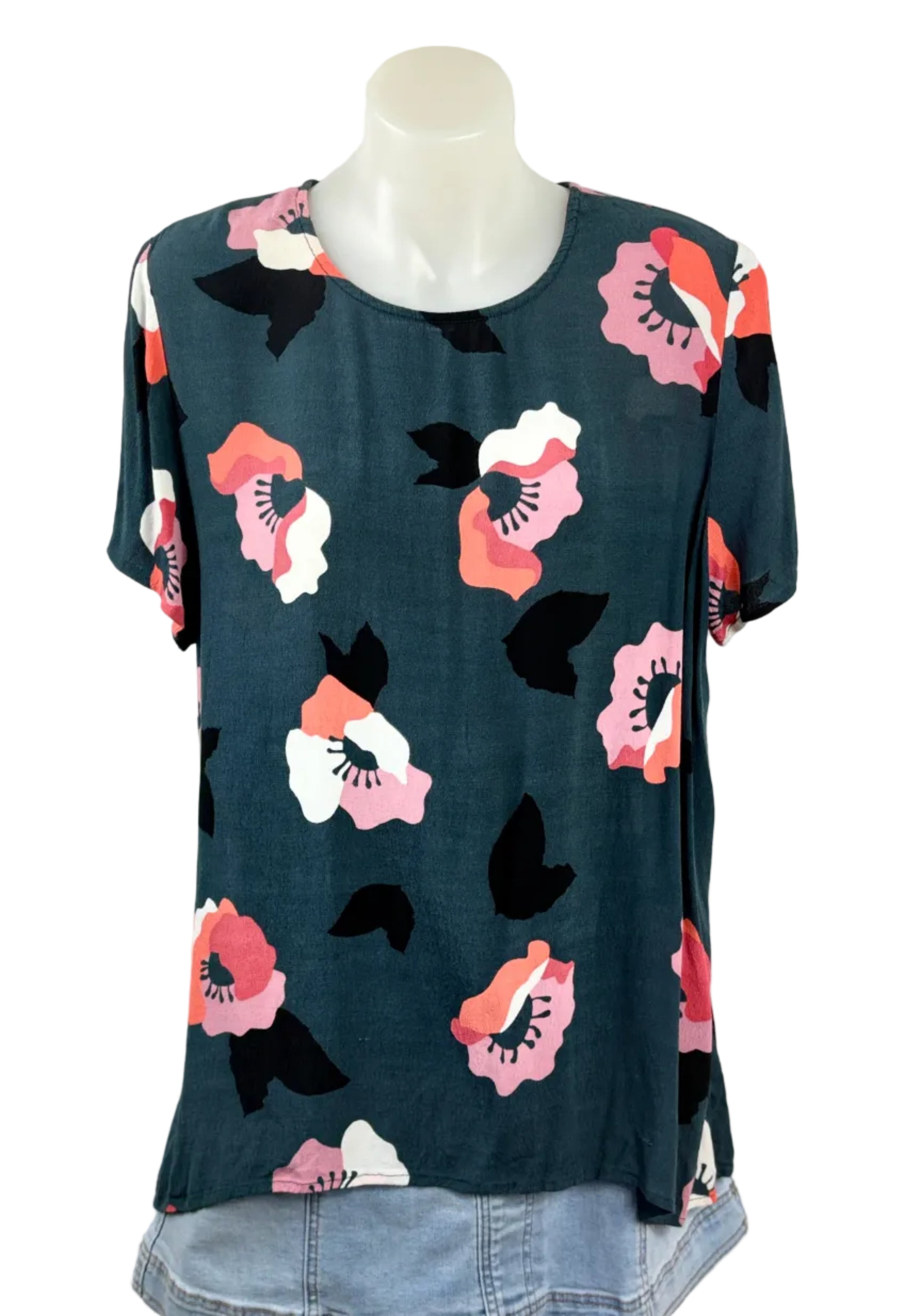 Mister Zimi Bold Floral Tee - Size 10