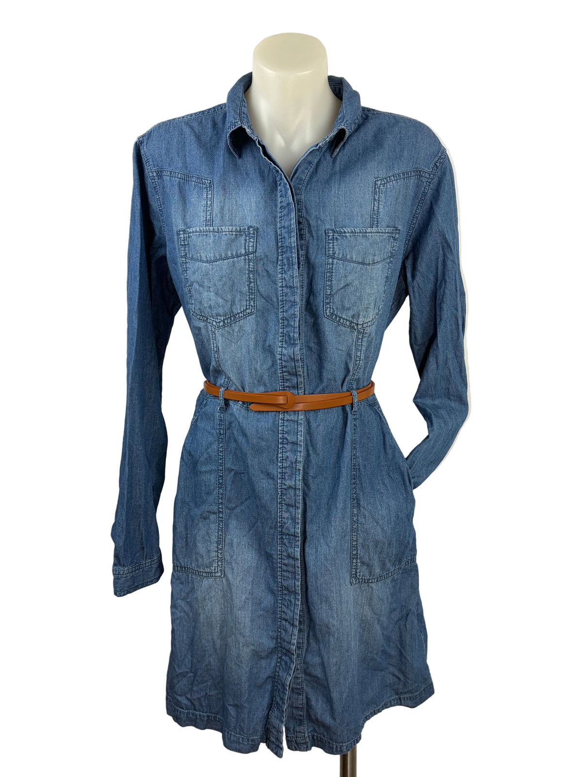 EDC | Denim Shirt Dress | Size 38