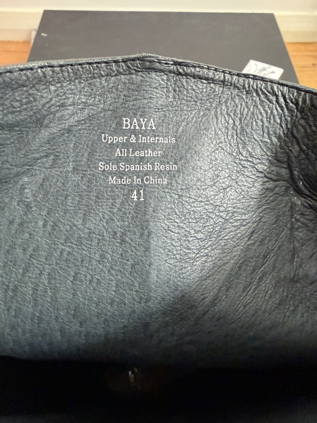 Wittner | Baya Knee-High Leather Boots | Black | Size 41