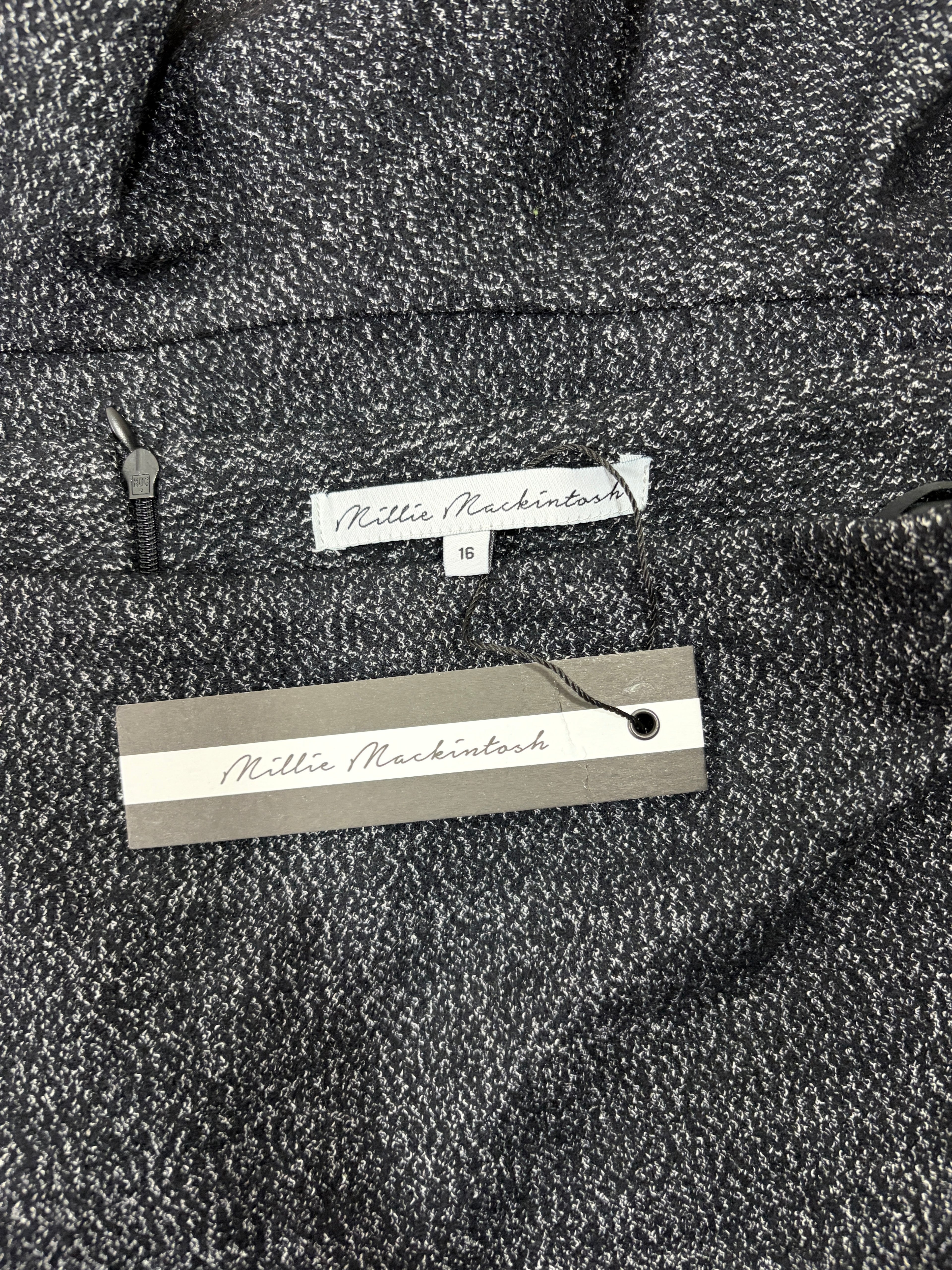 Millie Mackintosh Flounce Hem Wool-blend Skirt — Size 16 (BNWT)