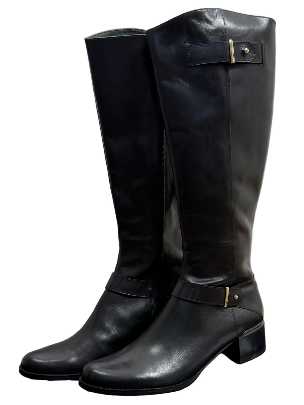 Wittner | Baya Knee-High Leather Boots | Black | Size 41