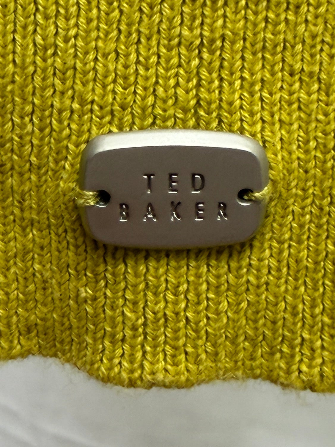 Ted Baker | Bow-Detail Knit Dress | Chartreuse | 10