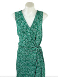 Saba | Speckled Print Wrap Dress | Size 10
