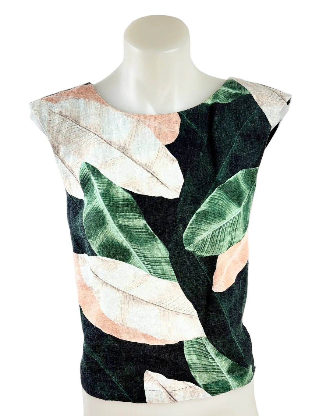 Country Road Tropical Leaf Print Two-Piece Set – view 2 of 7