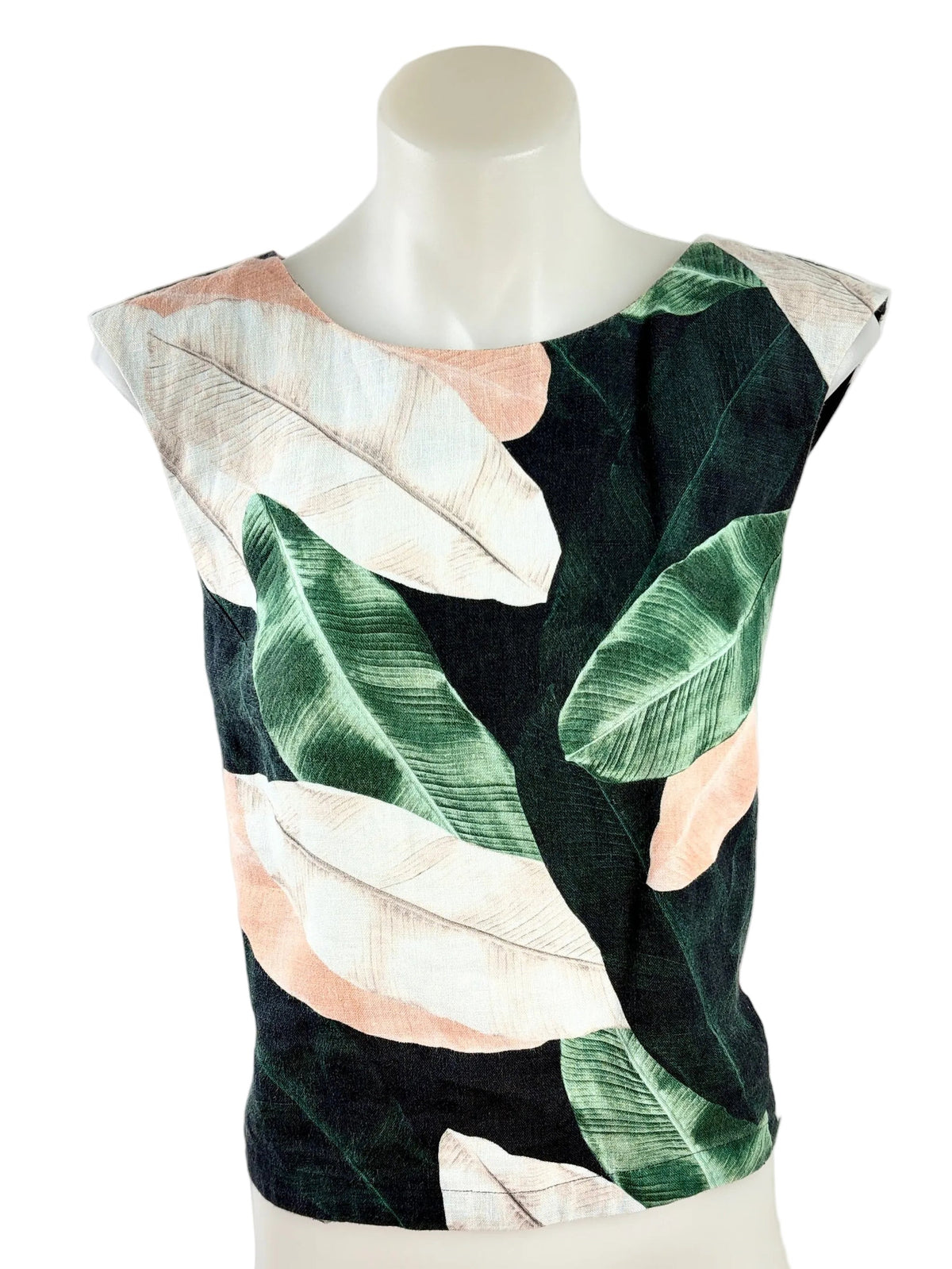 Country Road Tropical Leaf Print Two-Piece Set – view 2 of 7